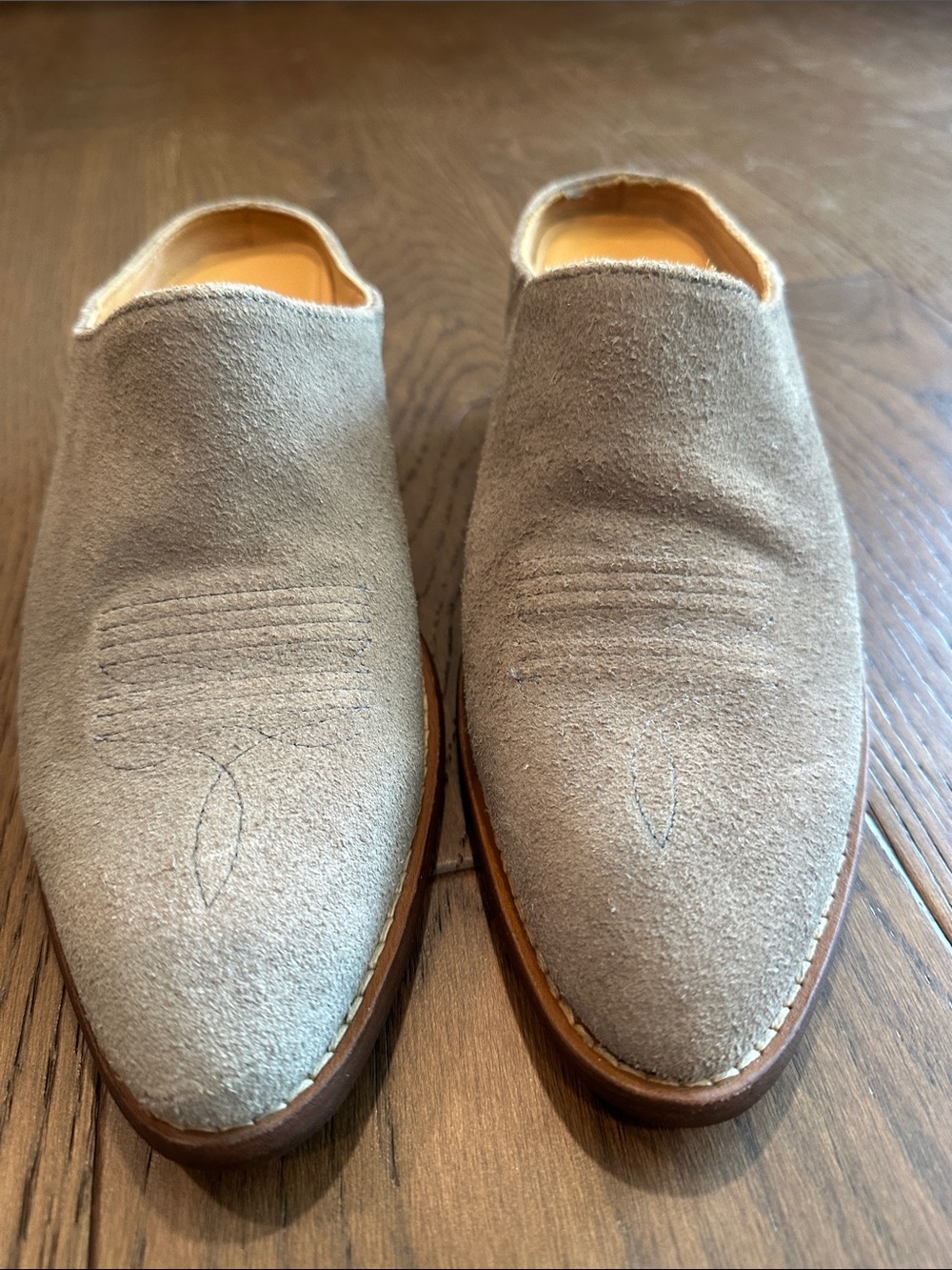 Tecovas Suede Mule Shoes